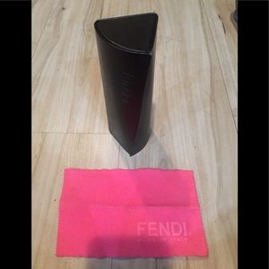 Authentic FENDI Hard Glasses Case